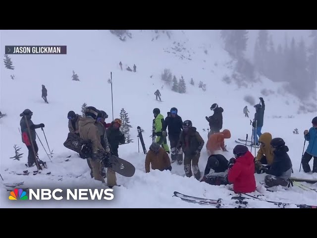 Avalanche survivor says ‘no doubt’ he thought he would die