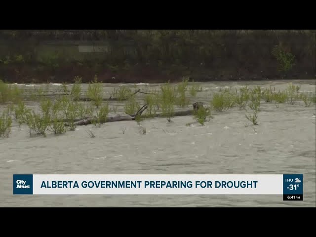 Alberta government preparing for drought