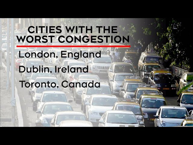 Toronto ranked third in the world for traffic congestion | Drivers losing 98 hours a year