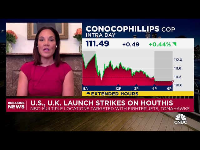 RBC's Helima Croft talks impact of military strikes on oil and shipping in the Red Sea