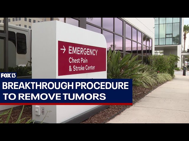 New breakthrough procedure to remove tumors