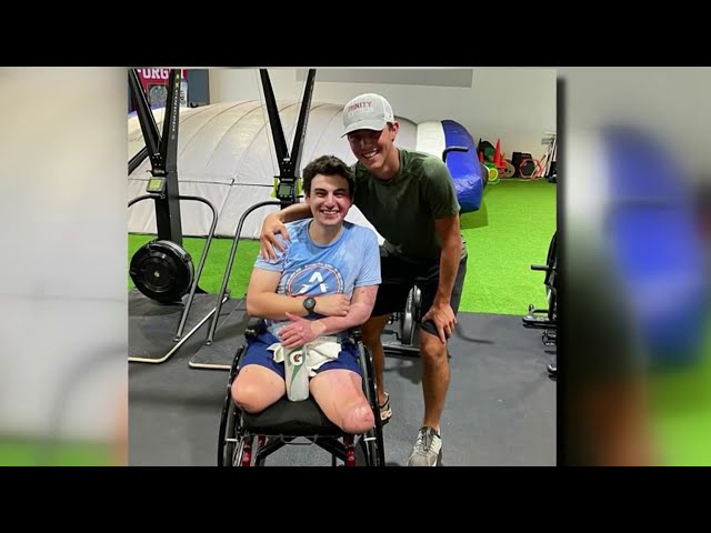 Burn survivor reunites with team that saved his life