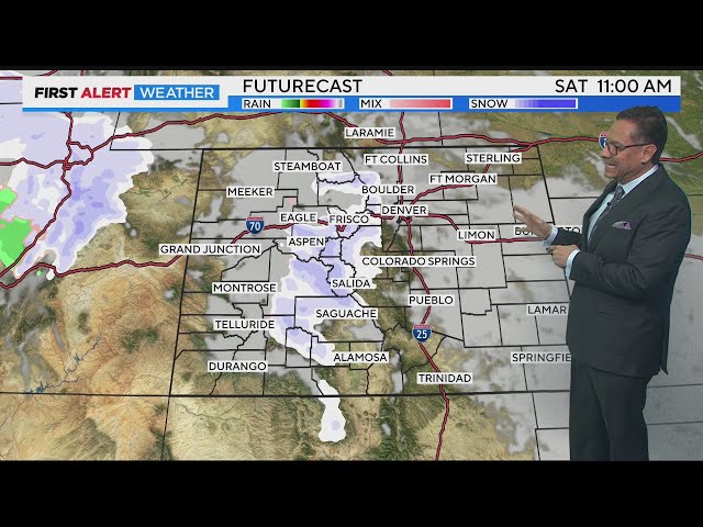 Prolonged bout of snow, wind and bitter cold taking over Colorado's weather pattern