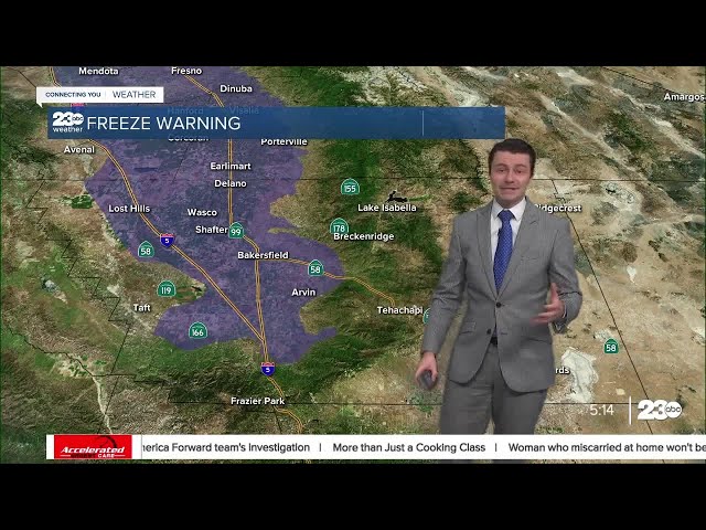 23ABC Evening weather update January 11, 2023