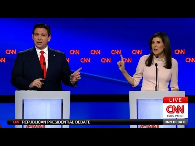 Échange de piques entre Ron DeSantis et Nikki Haley lors du débat dans l'Iowa