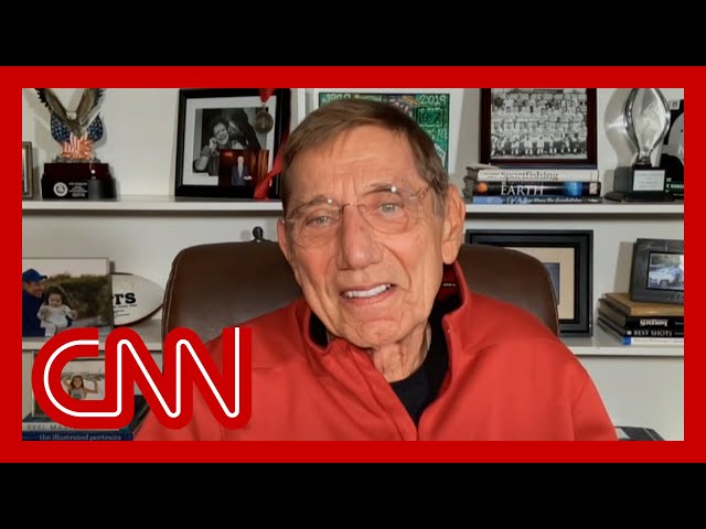 Joe Namath reacts to Nick Saban's retirement