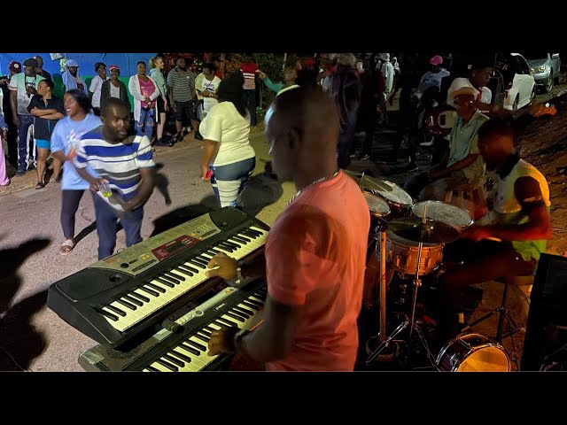 LIVE BAND at “Ms Geta”setup in Jamaica