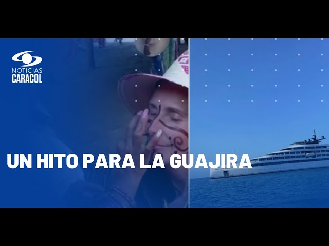 "Así generamos riqueza en el territorio": Al Cabo de la Vela llegó un crucero por primera 