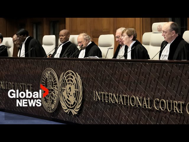 Israel accused of "genocidal intent" in Gaza on 1st day of World Court hearings