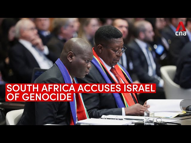 South Africa accuses Israel of genocide, urges top UN court to stop war in Gaza