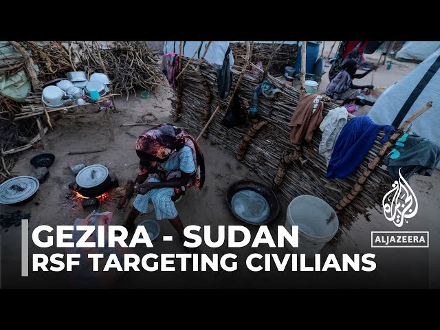 Sudan fighting: RSF accused of targeting civilians in Gezira