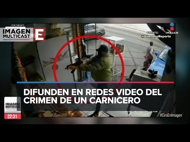 ⁣Asesinan a un carnicero dentro de su local en Taxco