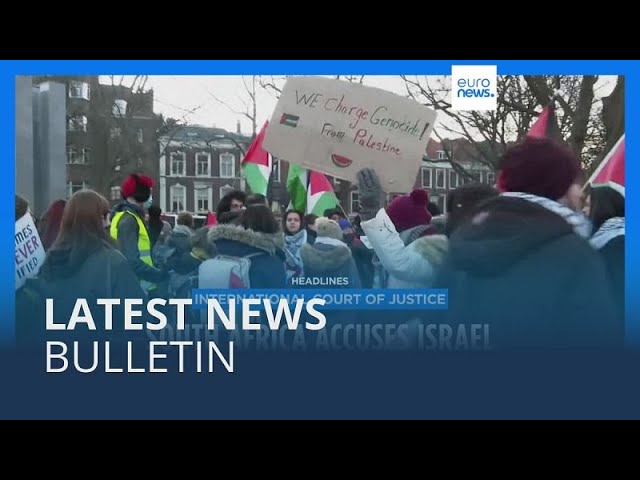 Latest news bulletin | January 12th – Morning