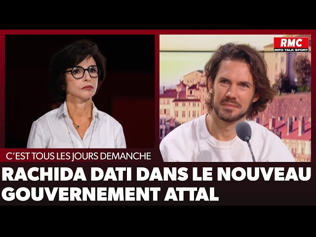 Arnaud Demanche : Rachida Dati dans le nouveau gouvernement Attal