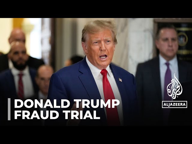 Trump fraud trial: Trump calls civil charges politically motivated