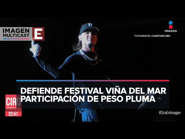 Peso Pluma sí estará en el Festival de Viña del Mar 2024