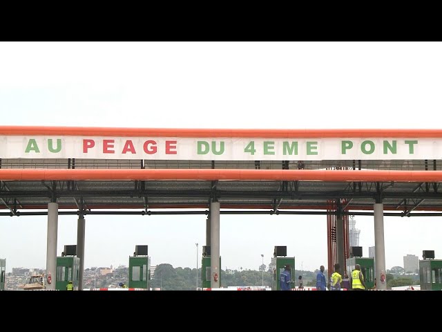 China-built bridge officially opens in Abidjan