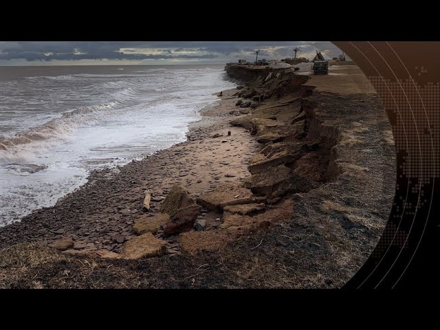 Des dégâts en Acadie après la tempête