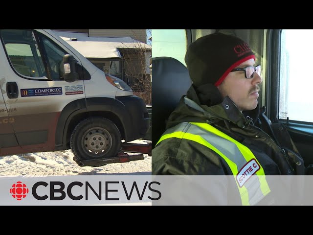 Towing business heats up during cold snap