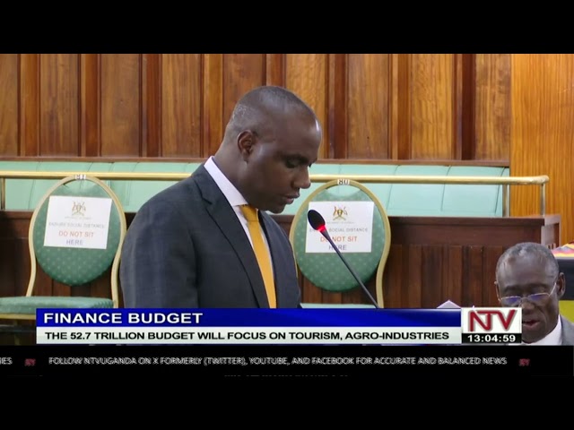 Finance Ministry presents UGX 52.7 trillion budget for 2024/25