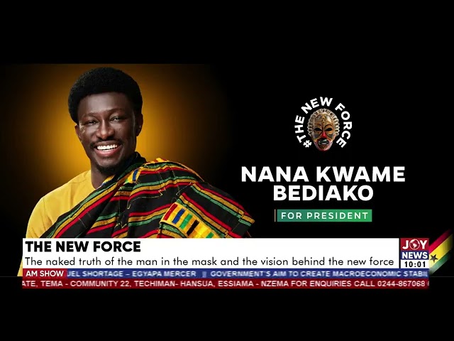 Nana Kwame Bediako speaks on the mission of The New Force