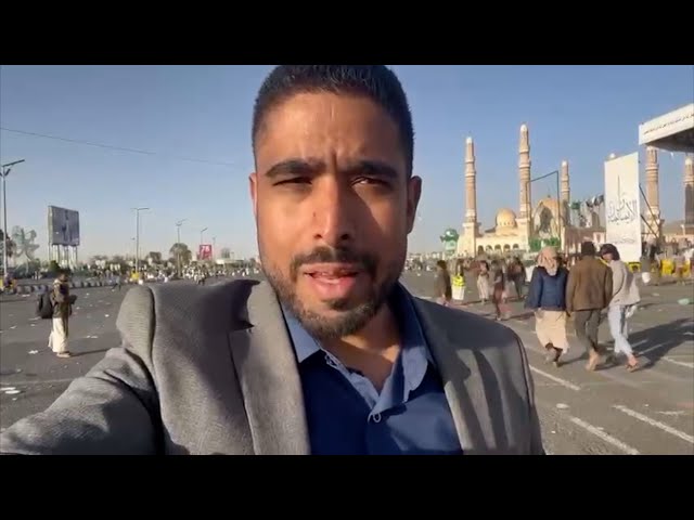 Stringer Dispatch: Yemen protest after UK and U.S. airstrikes on Houthi rebels