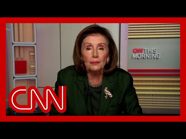 Why Pelosi says it's 'impossible' for Trump to be reelected