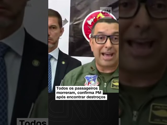 Shorts - Todos os passageiros morreram em queda de helicóptero, diz PM