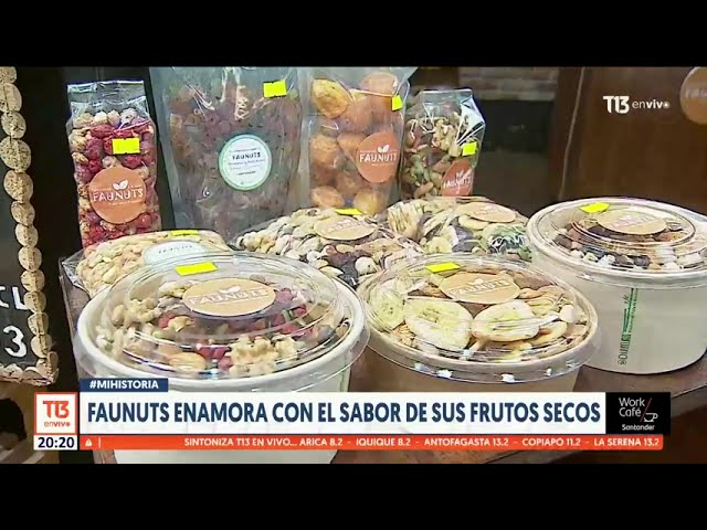 Faunuts: El negocio que enamora con el sabor de sus frutos secos