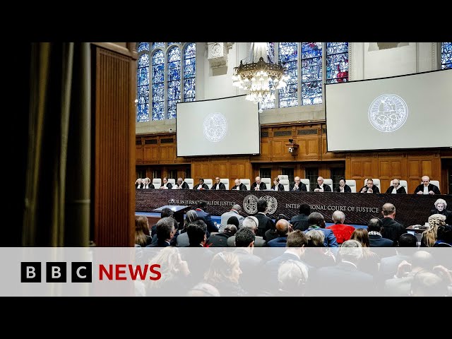 Israel says South Africa distorting the truth in UN court Gaza genocide case - BBC News