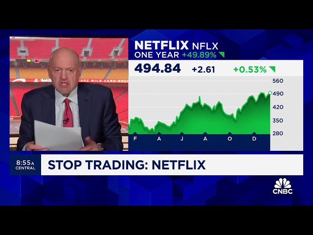 Cramer’s Stop Trading: Netflix