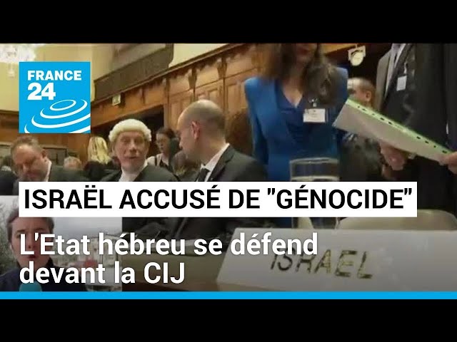 Israël accusé de "génocide" : l'Etat hébreu se défend devant la Cour internationale d