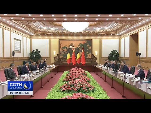 Le président Xi Jinping rencontre le Premier ministre belge De Croo