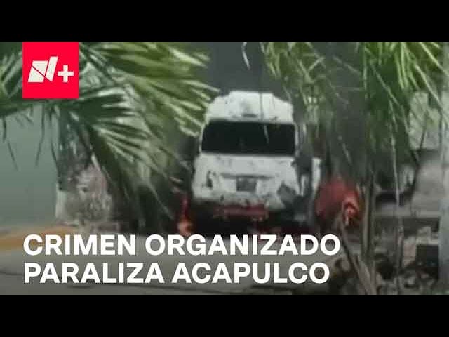 Crimen organizado paralizan transporte público en Acapulco - Despierta