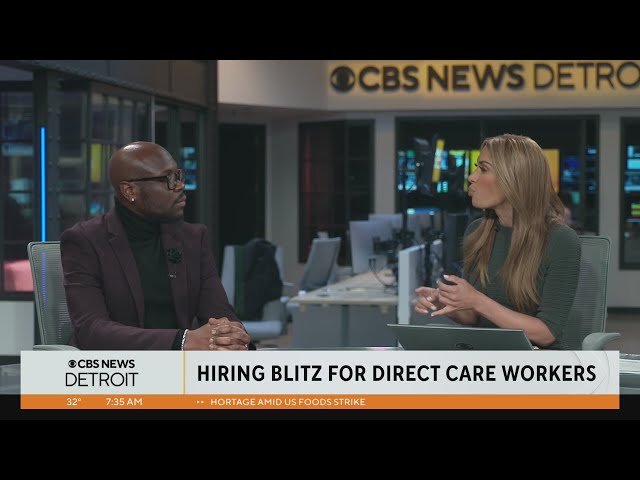 Hiring blitz for direct care workers