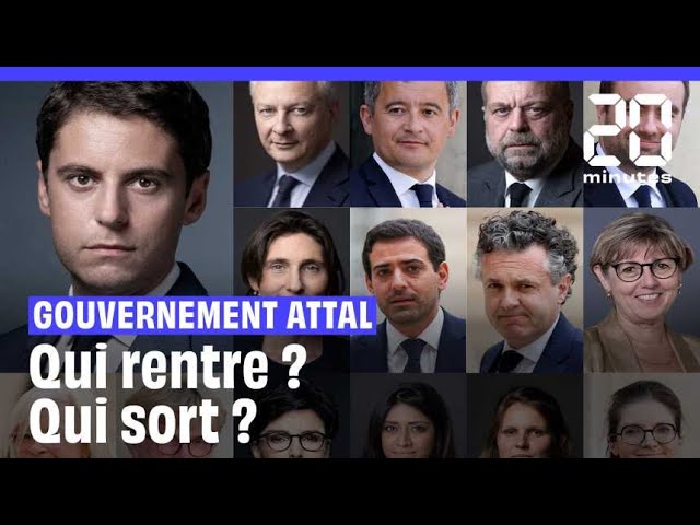 Premier conseil des ministres pour Attal : Découvrez la composition du nouveau gouvernement