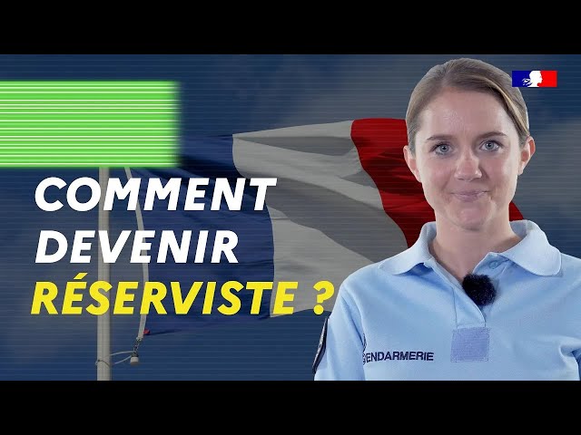 Policier, gendarme, militaire, pompier : Marie vous explique comment devenir réserviste