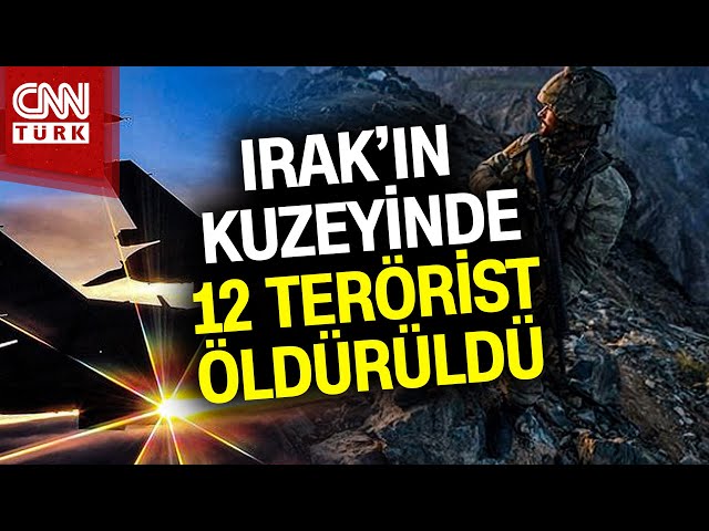 SON DAKİKA!  | Kuzey Irak'ta 12 Terörist Etkisiz Hale Getirildi, 5 Asker Şehit Düştü #Haber