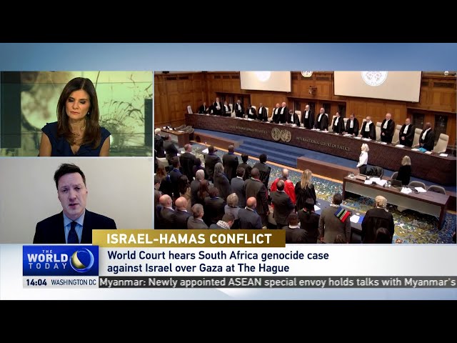 Michael Becker on Gaza Hague Hearings