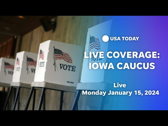 Watch Live Monday: USA Today Iowa Caucus coverage