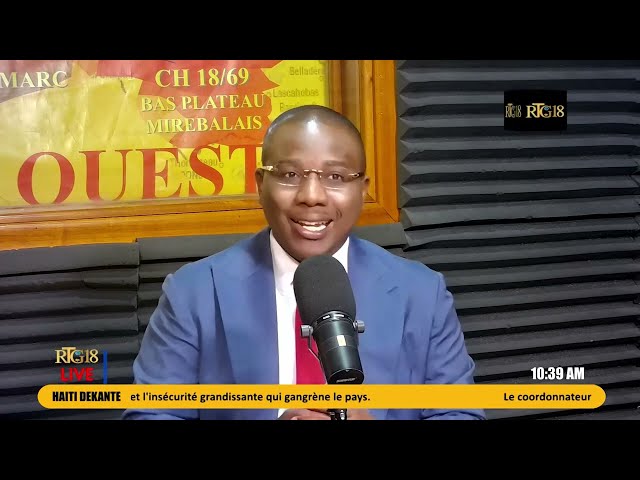 Deklarasyon Dr. Claude Joseph nan emisyon dekante sou antèn Radio Tele Ginen jedi 11 janvye 2024 la.