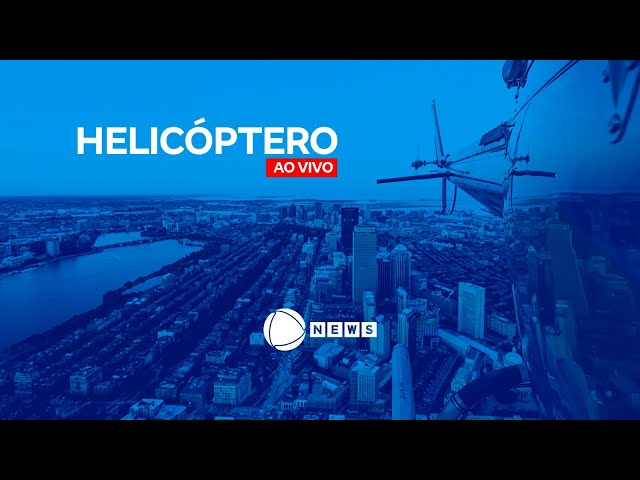 AO VIVO: Helicóptero sobrevoa a capital de São Paulo