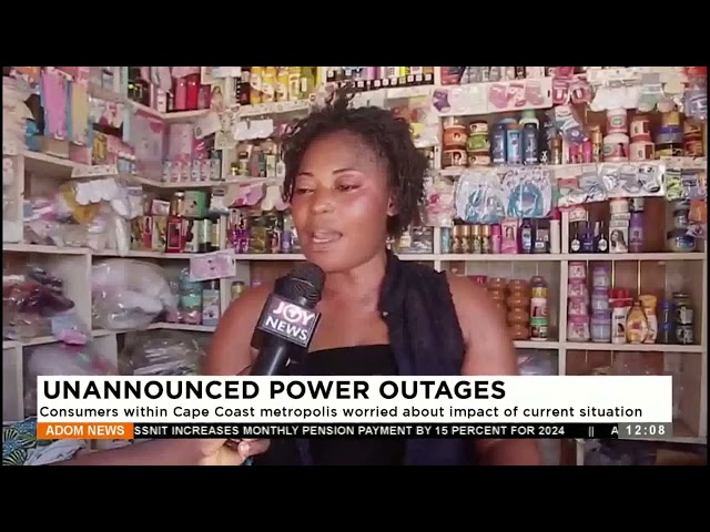 Unannounced Power Outages: Consumers within Cape Coast metropolis worried about current situation