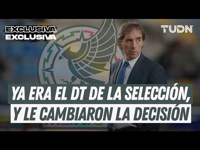 A Almada le habían CONFIRMADO ser el DT de México  Charla EXCLUSIVA con Guillermo Almada | TUDN