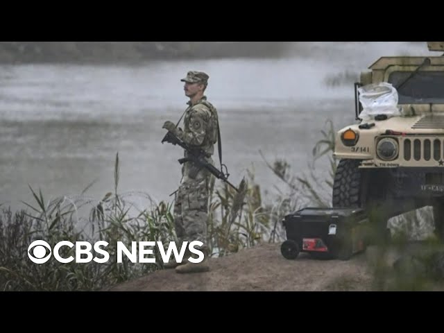 Texas blocking federal agents from processing migrants in border town park