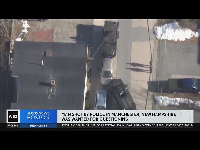 Police officer shoots man in Manchester, New Hampshire; K9 injured