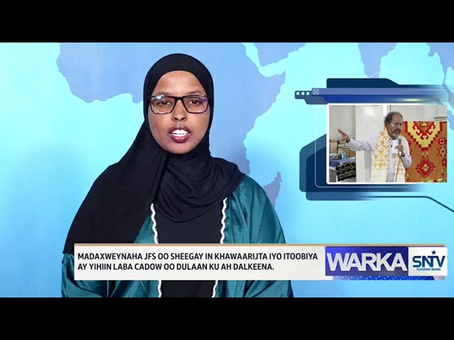 WARKA HABEEN EE Telefishinka Qaranka Soomaaliyeed 12.01.2024