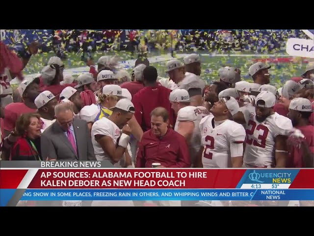 Alabama football hires Washington head coach