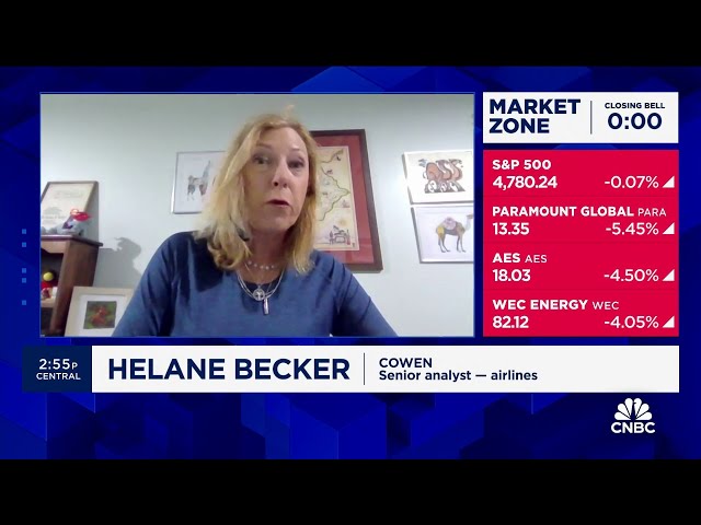 There's a buying opportunity in airlines today, says Cowen's Helane Becker