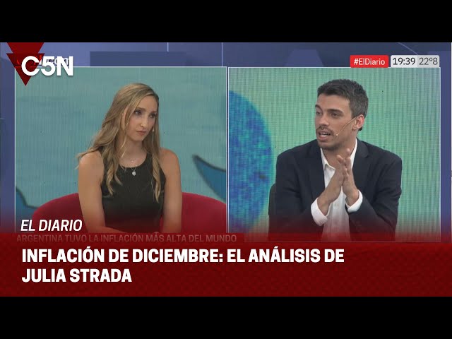 JULIA STRADA: ¨El número de la INFLACIÓN es un DESASTRE¨